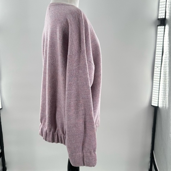 J.Crew womens sweater size M pink 100% merino wool cozy pullover - Picture 4 of 13